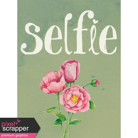 Renewal - Journal Cards Kit - Selfie - 3x4
