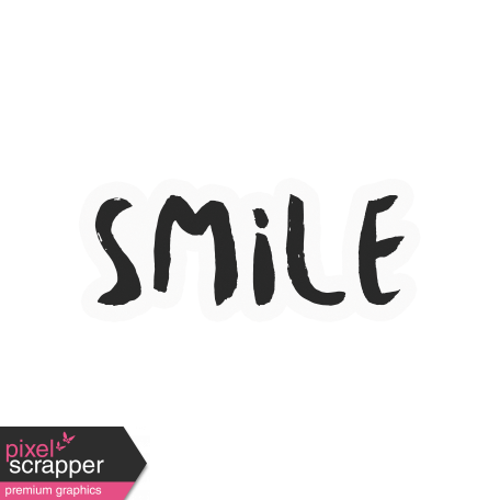 Good Life April - Minikit - Word Art - Smile