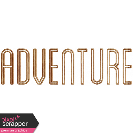 Animal Kingdom - Adventure Word Art