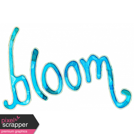 Reflections Mini Kit - Bloom Word Art 