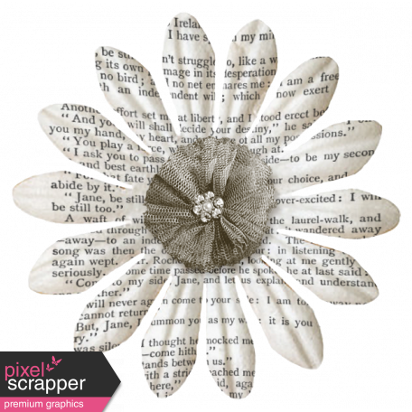 Jane - Elements - Paper Flower 1