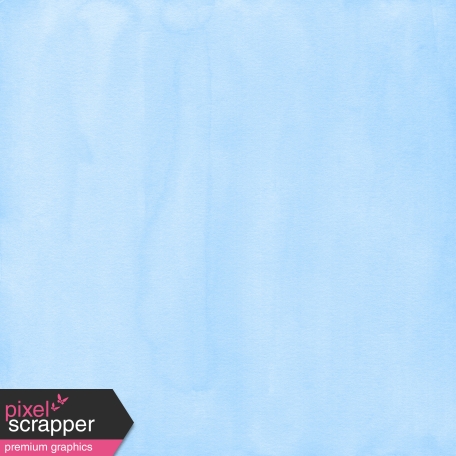 Good Day - Blue Painted Paper