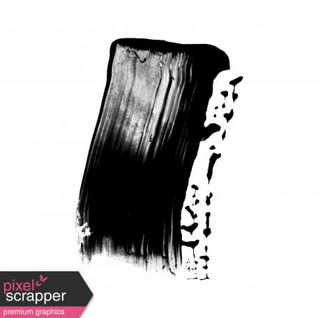 Scraped Paint Mask Stroke