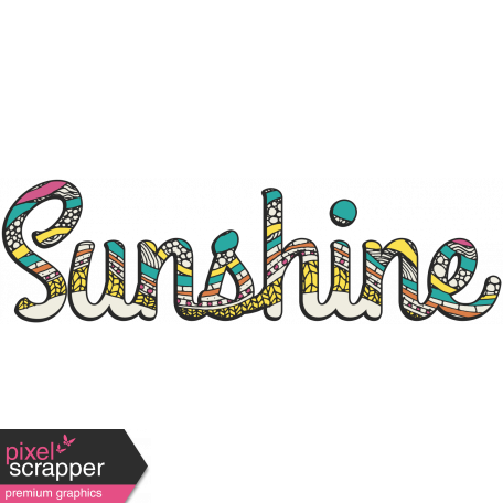 summer splash - Word Kit - Sunshine