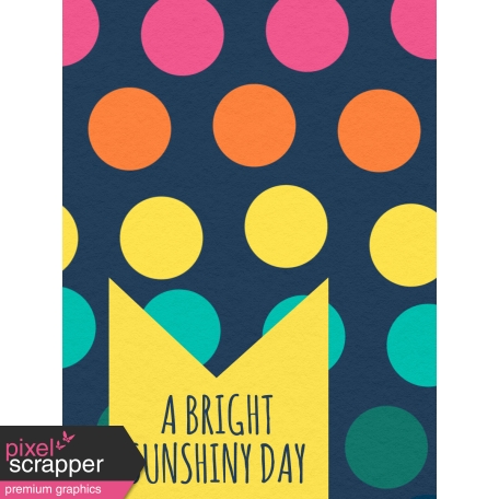 Summer Splash - Journal Cards - Textured - Dots