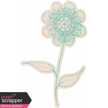 Work Day - Elements Kit - Zentangle Flower 5