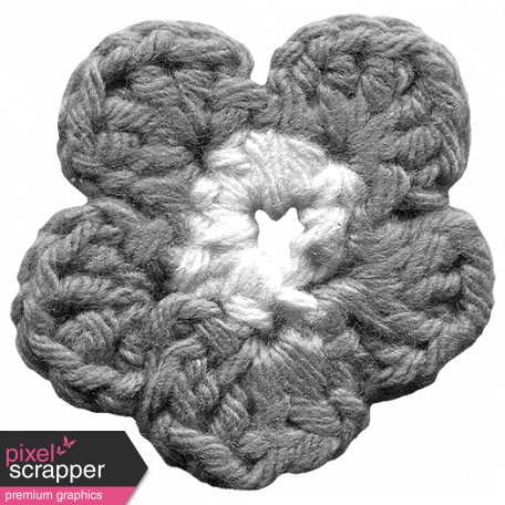 Crochet Flowers - Templates - Crochet04 - Flower