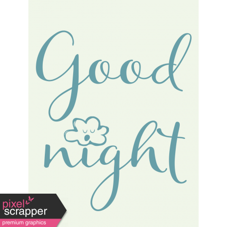 Sweet Dreams - Journal Cards - Goodnight 3x4