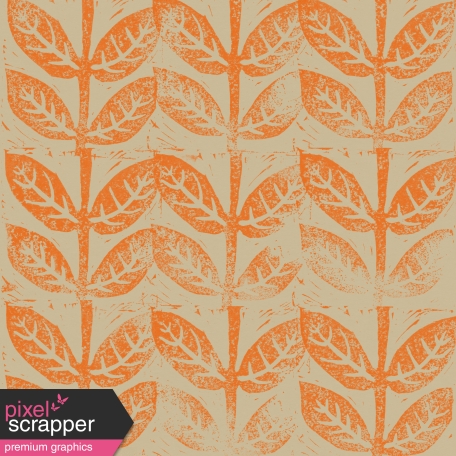 Unwind - Papers - Orange Leaves