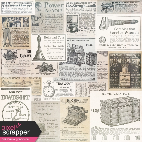 Vintage Collage Sheets - Sheet 4 graphic by Elif Şahin