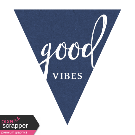 Summer Day Elements - Good Vibes Tag