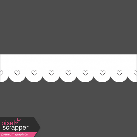 Family Day Elements - Scalloped Strip