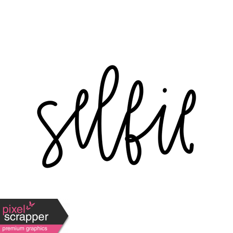 Digital Day Elements - Selfie Sticker