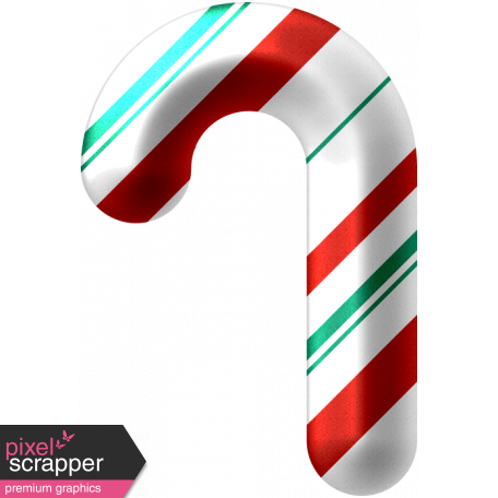 Light Strings & Candy Icons - Candy Cane 1 Pattern 5