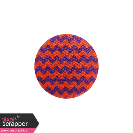 Bootiful - Fabric Button - Chevron