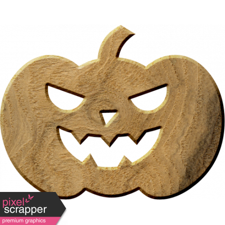 Bootiful - Wood Pumpkin 01