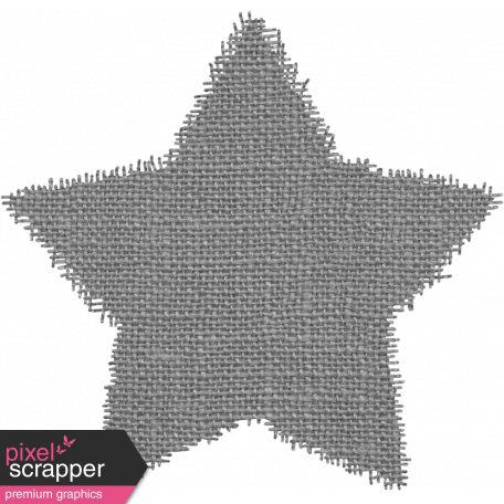 Reflections At Night - Burlap Star - Template