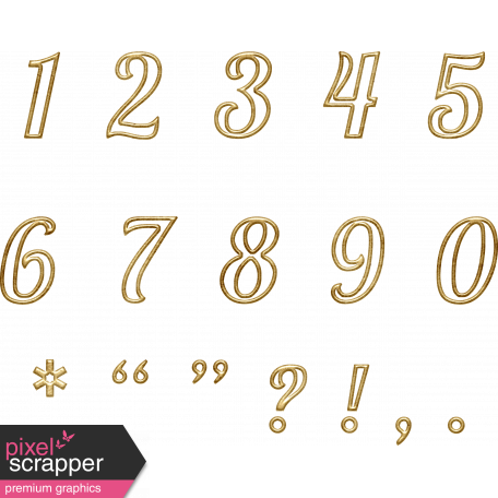 A Little Sparkle Numbers And Symbols