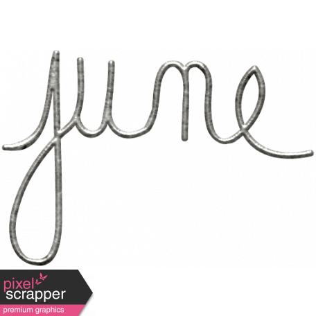 Toolbox Calendar - June Large Metal Month Doodle