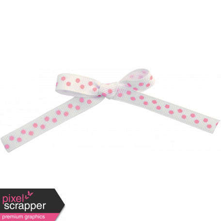 For The Love Of My Girls - Pink Dotted Bow