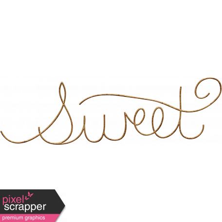 For The Love Of My Girls - Sweet Word Art
