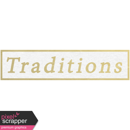 Our special Day - Word Snippet - Tradition