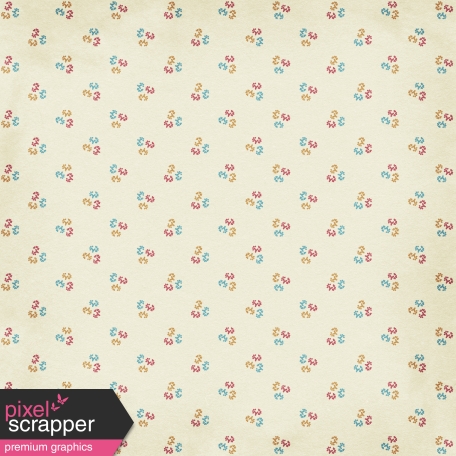A Mother's Love - Cream Floral Paper