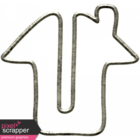 Summer Day - House Paper Clip