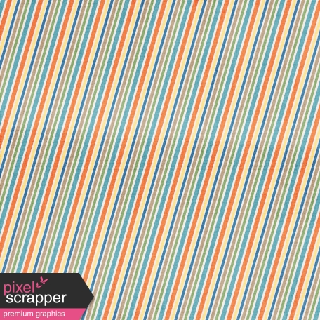 Back To Nature - Diagonal Stripe Paper