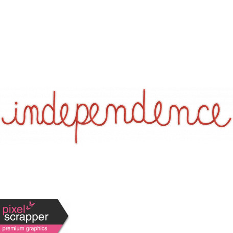 Back To Nature - Independence Word Art Doodle 