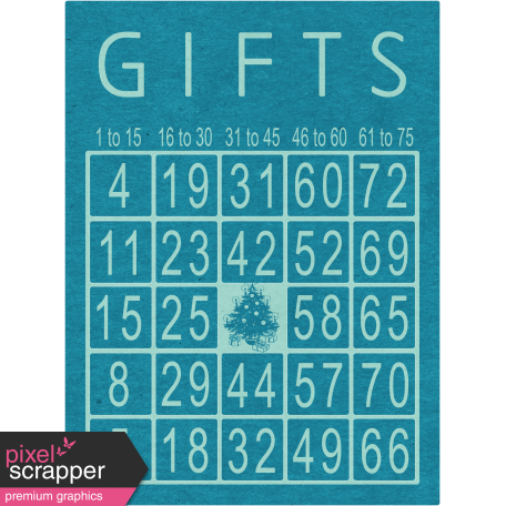 Memories & Traditions - Gifts Bingo Card
