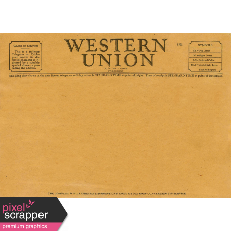 Grandpa's Desk - Western Union Ephemera