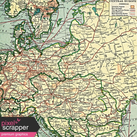 Toolbox Papers - Central Europe Map