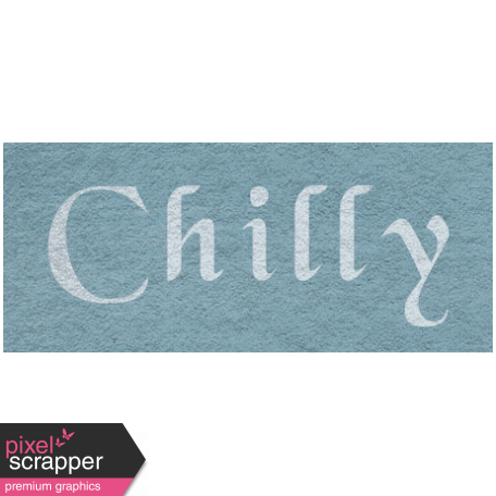 Winter Day - Chilly Word Art