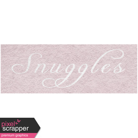 Winter Day - Snuggles Word Art