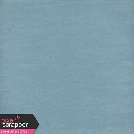 Winter Day - Blue Solid Paper