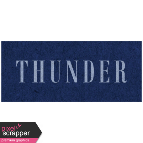 Spring Day - Thunder Word Art