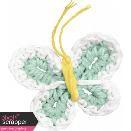 Spring Day - Mint Green Butterfly