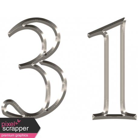 Toolbox Calendar - Wire Number - 31 graphic by Janet Kemp