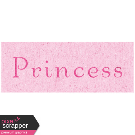 Digital Day - Princess Word Art