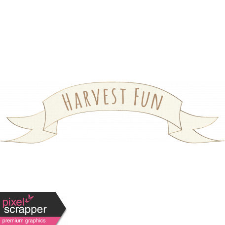 Apple Crisp - Harvest Fun Banner