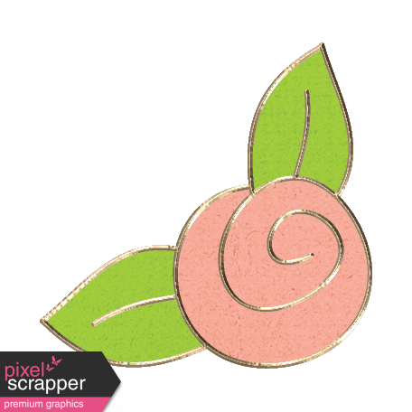 Apple Crisp - Flower Doodle 02