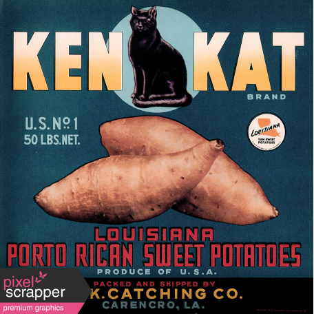 Day of Thanks - Sweet Potato Label