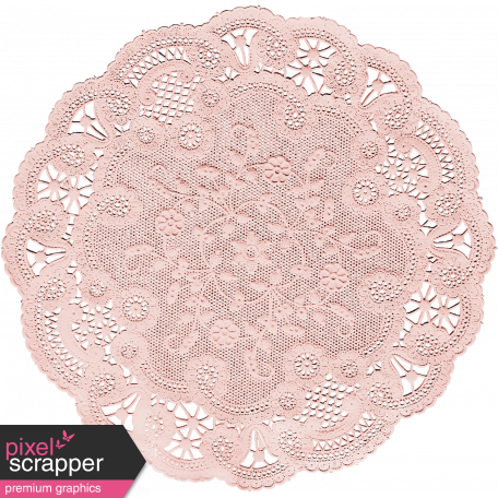 Fresh - Light Pink Doily