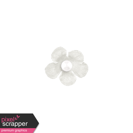 Fresh - White Flower 02