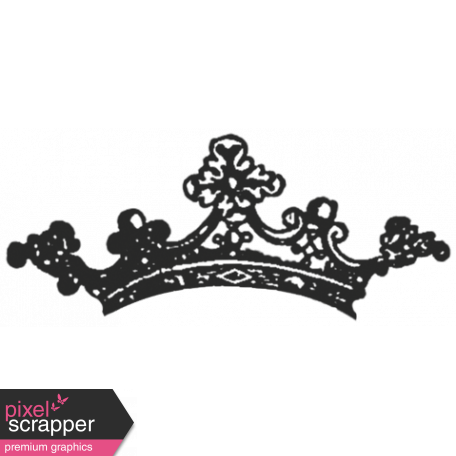 Crown Stamp Template 032
