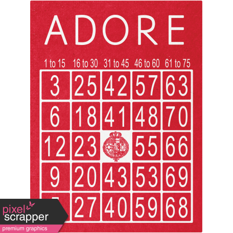 All the Princesses - Adore Bingo Card
