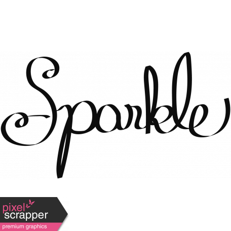 All the Princesses - Sparkle Calligraphy Word Art