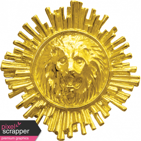 All the Princesses - Lion Brooch