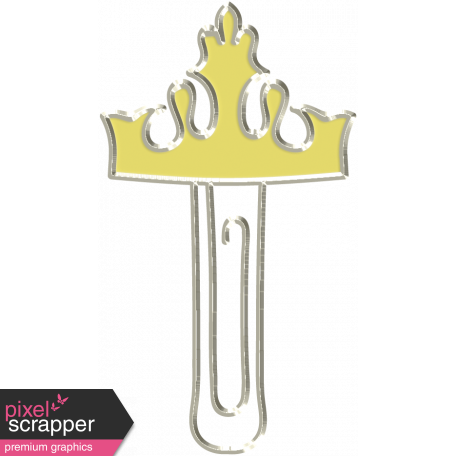 All the Princesses - Crown Doodle Clip 06